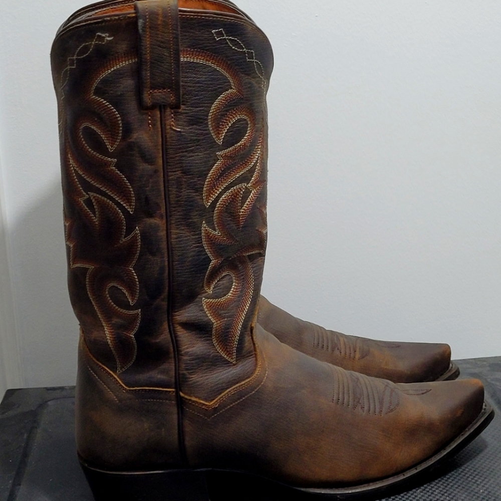 Dan post 12D mens cowboy boots